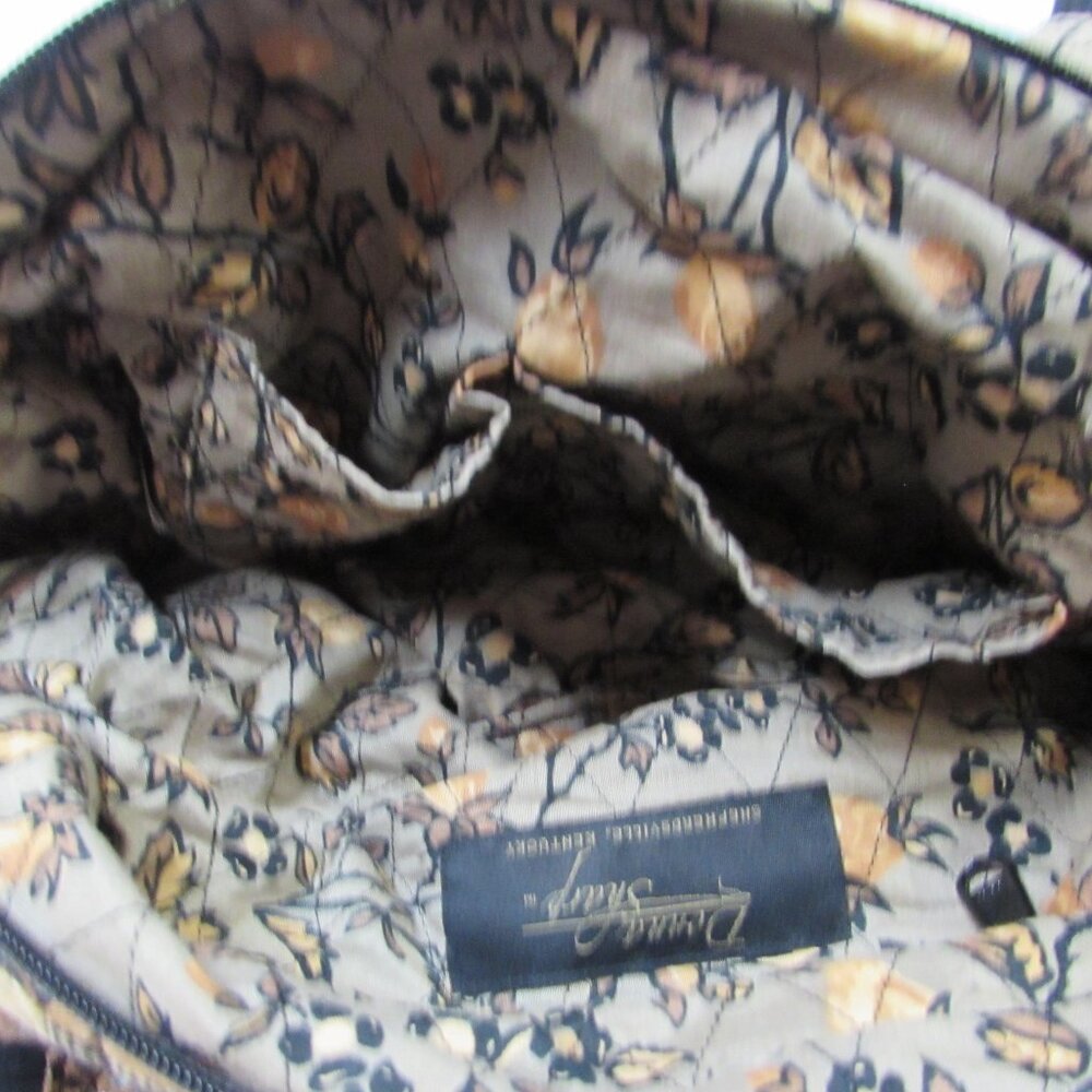 Donna Sharp Quilted Patchwork Purse - Browns - Ex… - image 11